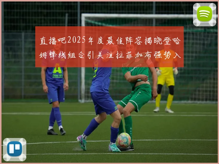 直播吧2025年度最佳阵容揭晓登哈姆锋线组合引关注拉菲加布强势入选