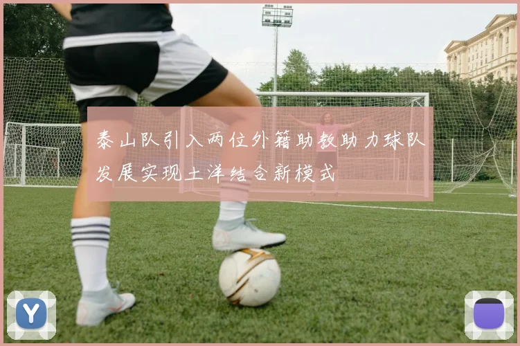 泰山队引入两位外籍助教助力球队发展实现土洋结合新模式