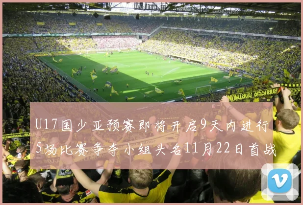 U17国少亚预赛即将开启9天内进行5场比赛争夺小组头名11月22日首战巴林